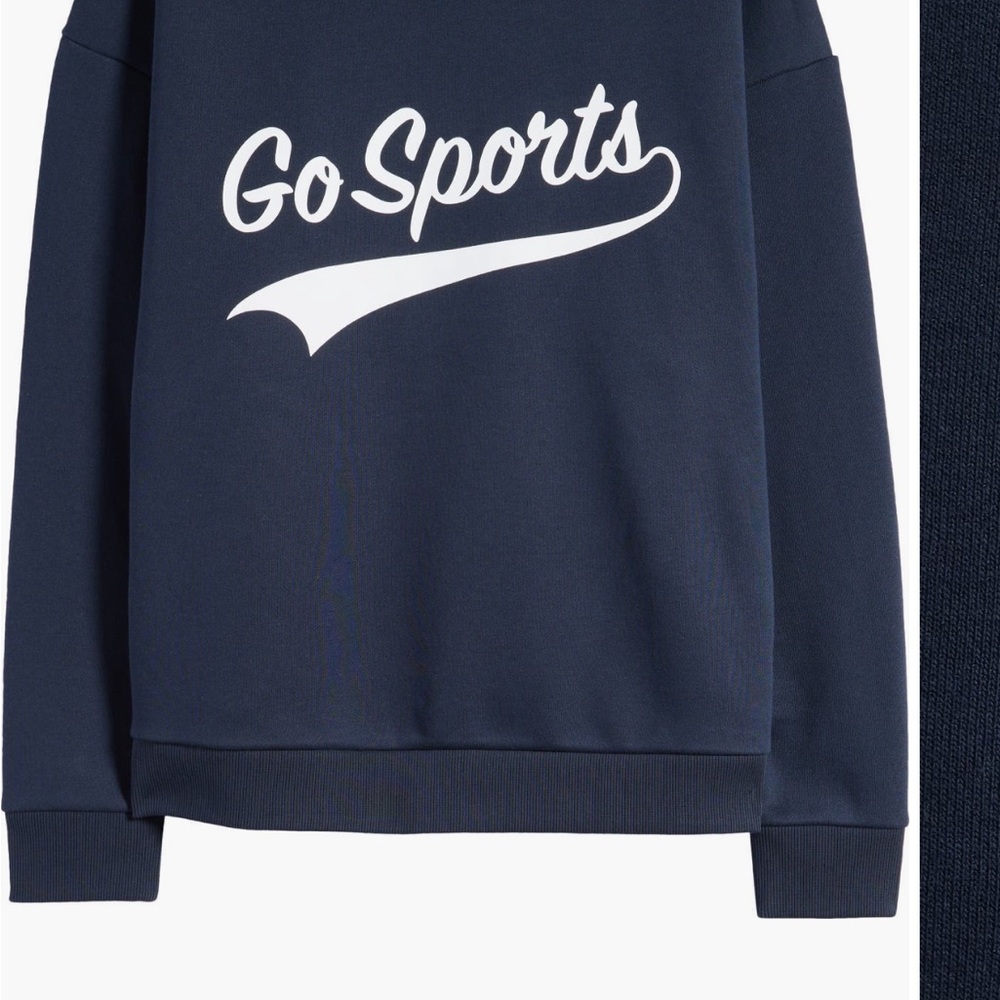 Navy Blue Women’s Sweatshirt
